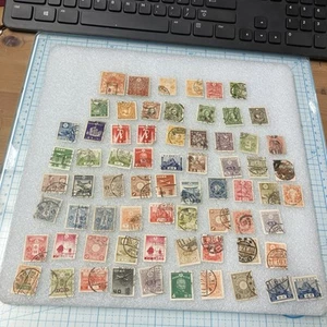 70 USED/HR/Cancelled Antique/Vtg. Japan Stamps, 1850-1950; Mixed Lot; DEAL-LOOK! - Picture 1 of 24