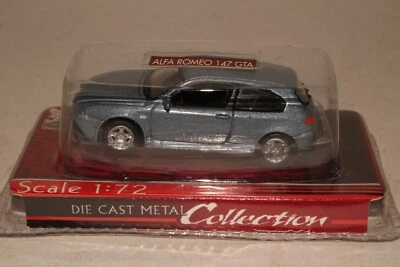 Yat Ming Road Legends Alfa Romeo 147 GTA, azul/plateado escala 1:72 Foto 1 de 4