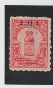 Scott # RS280 Precancel 2Q1 Private Die Medicine Emerson Drug Hyphen Perf 7 MNG - Picture 1 of 4
