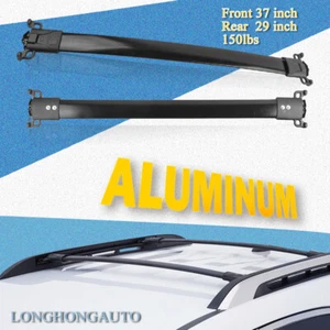 37+29 inch Cross Bars Crossbars Roof Racks For 10-17 Chevy Equinox GMC Terrain - Picture 1 of 9