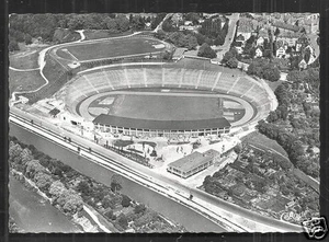 Rosenau Stadium rppc Augsburgo Schwaben Alemania 1956 - Imagen 1 de 1