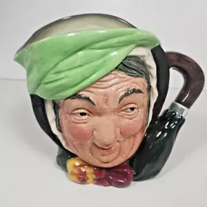 Royal Doulton Character Jug Sairley Gamp "A" Backstamped Vintage Toby Jug - Picture 1 of 10