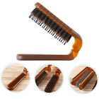  Plastic Folding Comb Travel Pocket Bristle Hair Brush Foldable