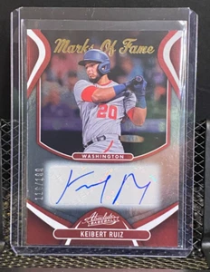Keibert Ruiz 2022 Absolute Marks of Fame Auto #116/199 - Nationals - Bild 1 von 2