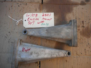 Mercedes Benz  W108 M127 W114 W115 M108 M180 Engine Mount Support Bracket Set - Bild 1 von 10