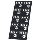 10Pcs Battery Capacity Led Light Sticker Button Decal Label Makita BL1830 BL1 ZG