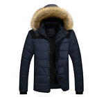 Manteau en coton pour hommes vestes épaisses veste chaude hiver vêtements d'extérieur