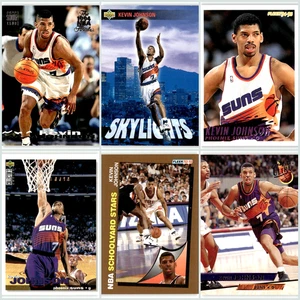 Kevin Johnson 6 Card Lot 1992 to '96 Topps, UD, Fleer - Phoenix Suns - Picture 1 of 14