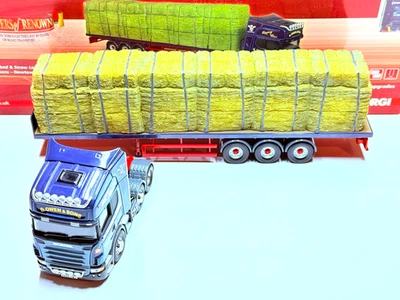 CORGI SCANIA R FLATBED & STRAW LOAD G. OWEN & SONS - NEWTOWN CC13721 1:50 - Изображение 1 из 4
