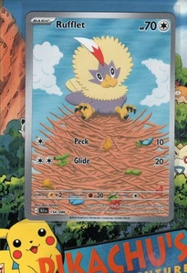 Pokémon TCG Rufflet 154/086 Illustration Rare Black Bolt NM/M - Picture 1 of 2