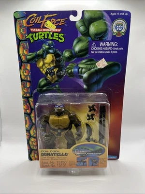 De colección Teenage Mutant Ninja Turtles Bobina Fuerza Bobina Cool Donatello Sellado 1996 Foto 1 de 4