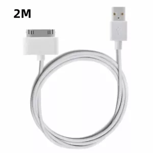2M USB Data Sync & Charger USB Data Cable for iPhone 4 4S iPad 3, 2 & iPod Touch - Picture 1 of 4