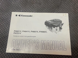 KAWASAKI FH601V, 641V, 661V, 680V, 721V 4-STROKE AIR-COOLED V-TWIN OWNERS MANUAL - Bild 1 von 3