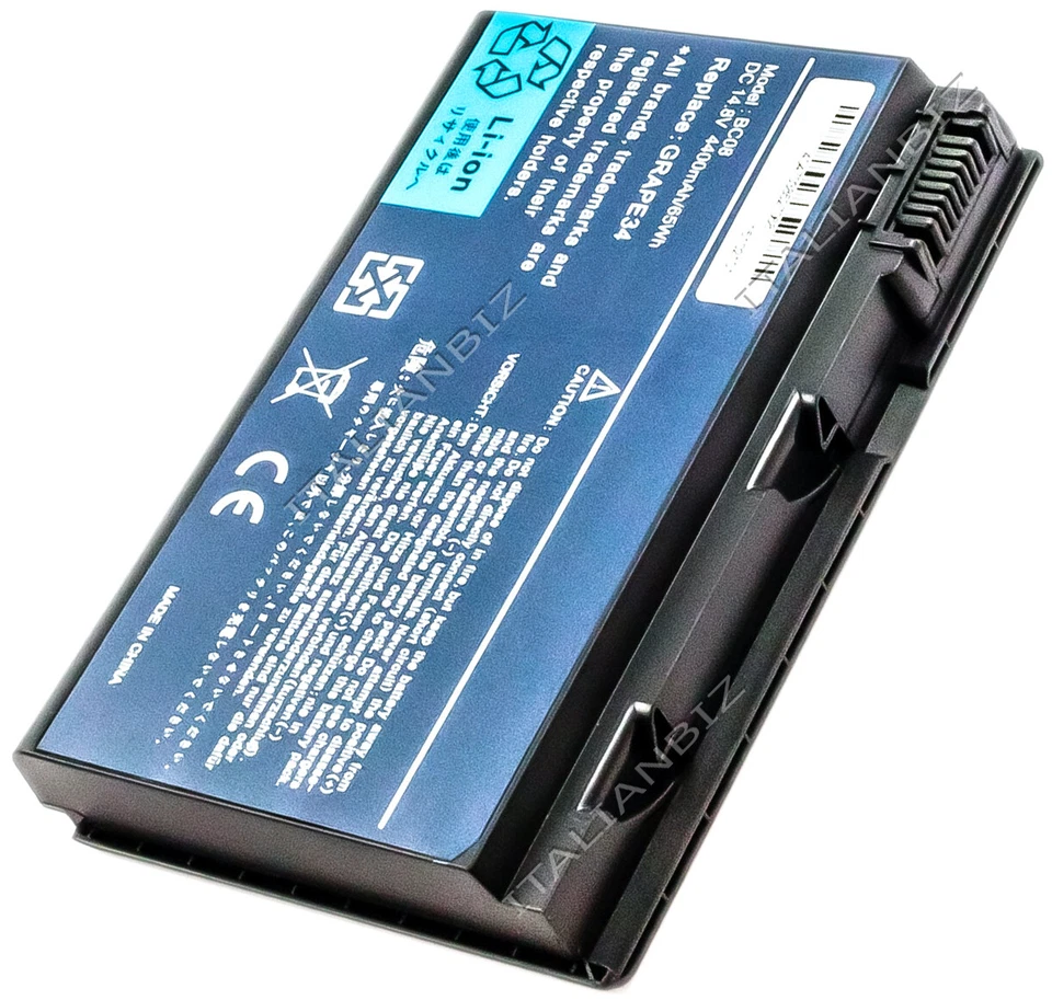 Batteria 14,8V per Acer Extensa 5210 5220 5230 5230e 5520 5520g 5620 5630 7220 - Immagine 1 di 1