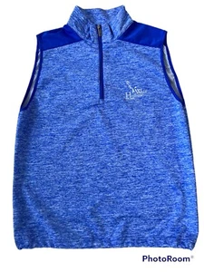 ANTIGUA Golfweste blau 1/4 Reißverschluss gefüttert! Wolf Hollow GC Delaware Water Gap PA! M - Bild 1 von 9