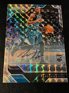 2016-17 Donruss Prizm Mosaic #59 Kris Dunn Refractor Auto RC - Picture 1 of 2