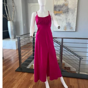 ASTR the Label Ruched Bust Maxi Dress in Fuschia - Picture 1 of 12