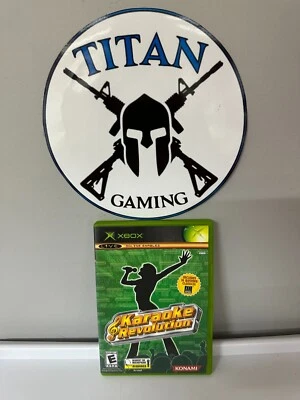 Karaoke Revolution W/ MANUAL (Xbox, 2004) Free  Shipping! - Image 1 of 4