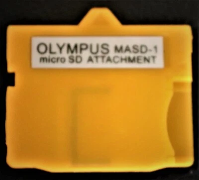 OLYMPUS XD Picture Card Adapter+256MB MicroSDHC Memory Card - Image 1 of 2