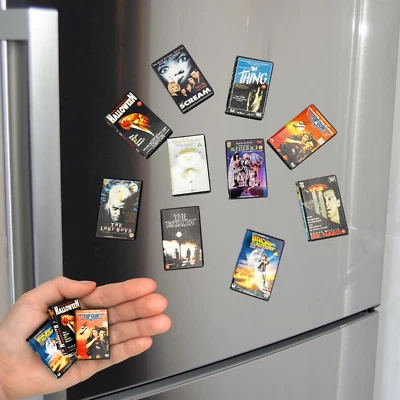 Miniature VHS Movie Box MAGNETS | Huge Choice | Choose Your Own Nostalgic Covers - Image 1 of 4