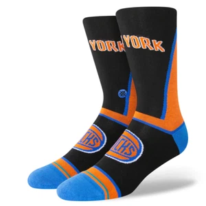 New York Knicks NBA Basketball Stance 2022/2023 City Edition Socks Large 1 Pair - Picture 1 of 3