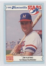 1990 Burger King Huntsville Stars Jim Kating