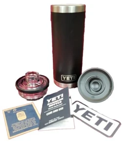 Capuchon à vis triple haul pour bouteille isolée sous vide YETI Rambler 18 oz - Photo 1 sur 8