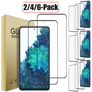 For Samsung Galaxy S20 FE/S20 FE 5G Clear Tempered Glass Full Screen Protector - Picture 1 of 16