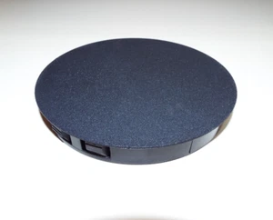 x1 HEYCO 5" ENCHUFE DOMO 2451 DP5.000 TAPA AGUJERO NEGRO HASTA 1/4 PANEL BARCO MARINO - Imagen 1 de 11