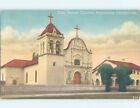 Unused Divided-Back CHURCH SCENE Monterey California CA : make an offer p4919