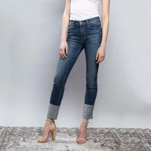 MOTHER Pony Boy Ankle Fray Jeans Size 26 Color: Bake Sale Brawl - Picture 1 of 14