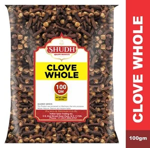 SHUDH CLAVE ENTERO (pulmón) 100 GM | 3,5 oz bolas de té pomander - Imagen 1 de 4