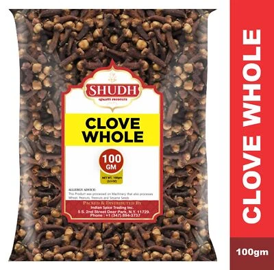 SHUDH CLAVE ENTERO (pulmón) 100 GM | 3,5 oz bolas de té pomander Foto 1 de 4