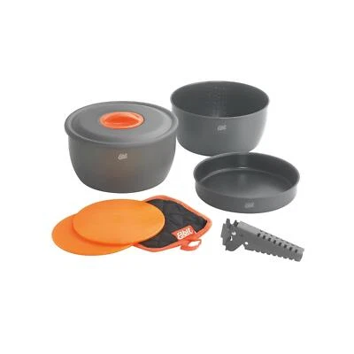 Utensilios de cocina marca ESBIT livianos duraderos aluminio exterior camping olla libre de BPA Foto 1 de 4
