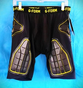 Pantaloncini UOMO Large G-FORM Biker Calcio Foderati Imbottiti COMPRESSIONE 'NUOVI' Activewear - Foto 1 di 5