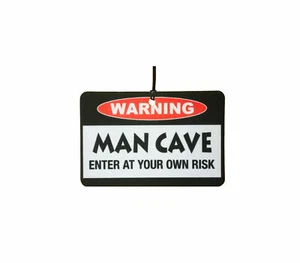 Man Cave Car Air Freshener - Picture 1 of 2