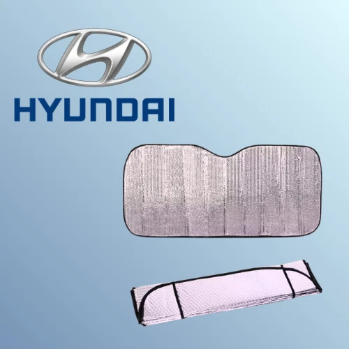 Protector para todos los Hyundai bloque UV parabrisas delantero coche parasol visera Foto 1 de 4