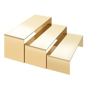 Geldbörsenständer, 3 Stück große Edelstahl Gold Riser Display Ständer f... - Bild 1 von 8