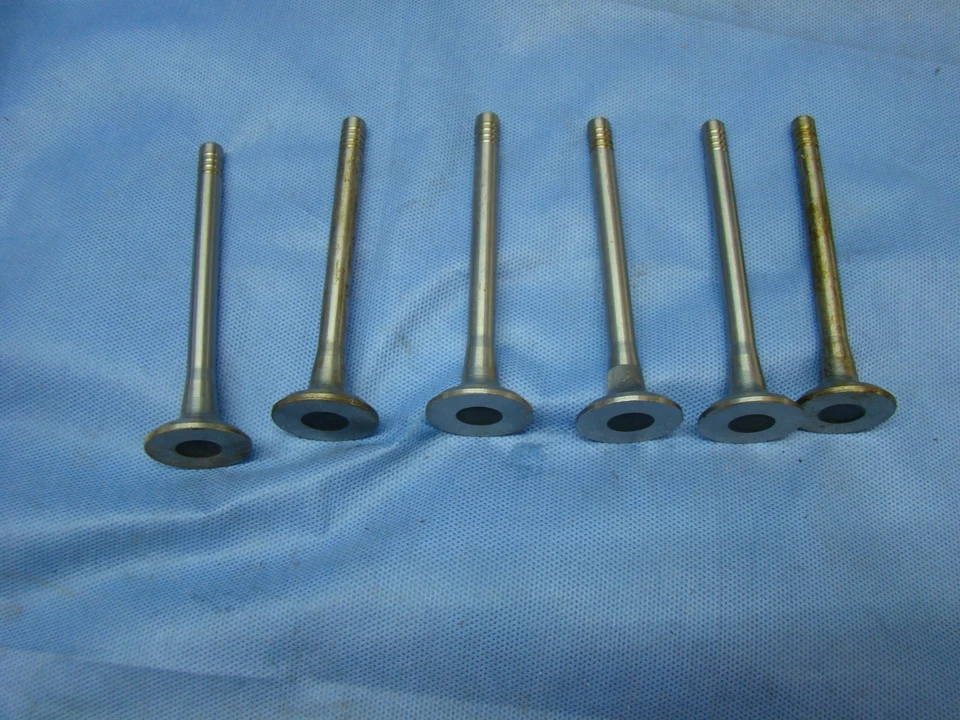 Chevrolet Corvair 145 164 1963-1969 juego de válvulas de escape 4 ranuras vástago EE. UU. Foto 1 de 4