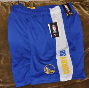 Stephen Curry Golden State Warriors Pantalones Cortos de Baloncesto Hombre Grande Nuevos con Etiquetas - Imagen 1 de 4