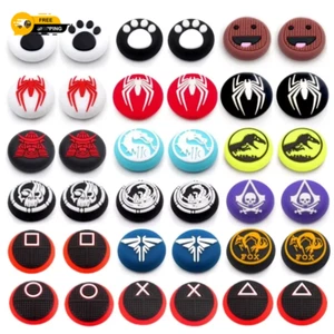 Silicone Thumb Grip Cap Cover for PS4 PS5 Playstation 5 Xbox Series XS Game Joy - Picture 1 of 31