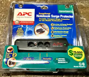 APC PNOTEPRO SurgeArrest Computer Notebook Pro Professional Surge Protector -NEW - Picture 1 of 4