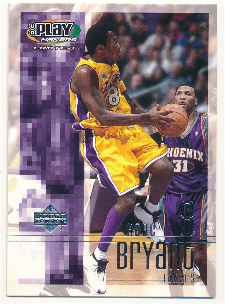 Upper Deck Kobe Bryant Basketball 2001-02 Season Sports Upper Deck Kobe Bryant Basketball 2001-02 Season Sports