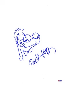 Rob Minkoff FIRMADO 9x12 Director Mr. Peabody & Sherman Sketch PSA/ADN AUTÓGRAFO - Imagen 1 de 1