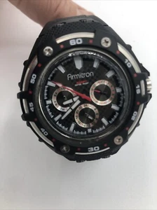 Armitron Watch 20/4612 6p29 Japan Movement Analog Sport water resistant VTG - Picture 1 of 5
