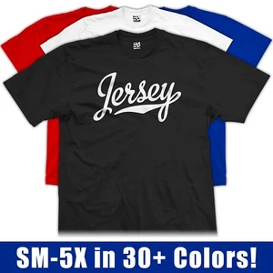 Jersey Script T-Shirt | Sports Team Football Baseball New Fan Gift Tee Shirt - Picture 1 of 35