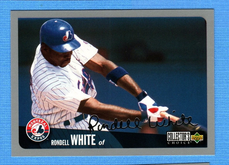 1996 Collector's Choice Silver Signature #215 Rondell White Expos - Image 1 of 1