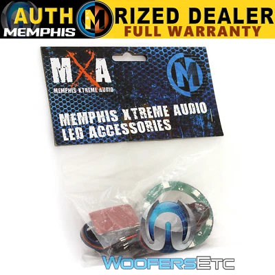 MEMPHIS MXALEDSP2 MXA SPEAKER RGB LED LIGHT RINGS PAIR FOR MXA60 MXA69 MXA80 NEW - Image 1 of 2