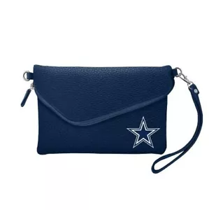 NFL Dallas Cowboys Fold Over Crossbody Pebble Handtasche - Bild 1 von 1