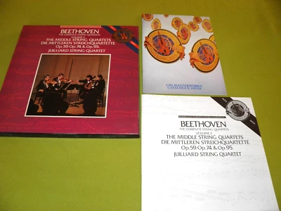 Beethoven The Complete String Quartets Vol. 2 - Juilliard String Quartet Box NM - Image 1 of 3